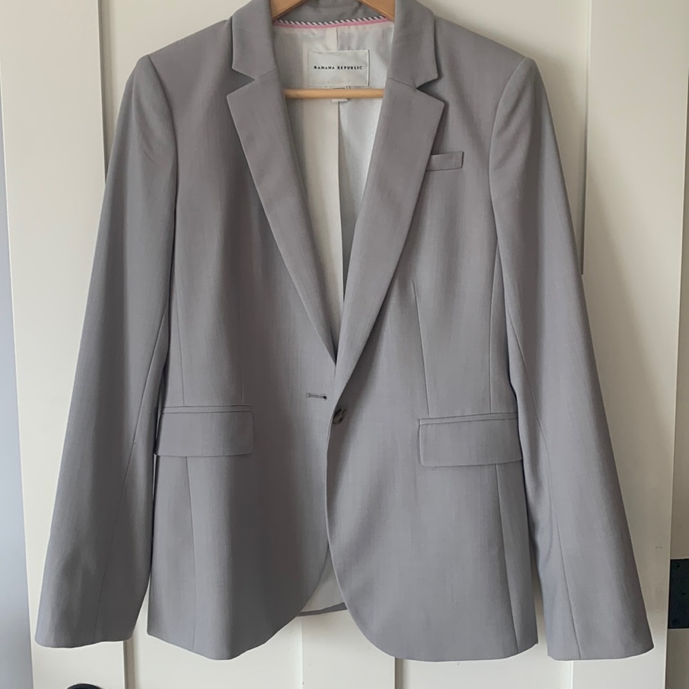 Banana Republic blazer and pant set